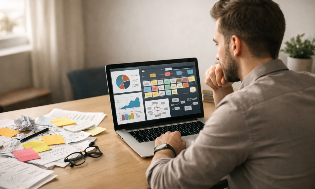 modern content strategy system replacing chaotic marketing workflow