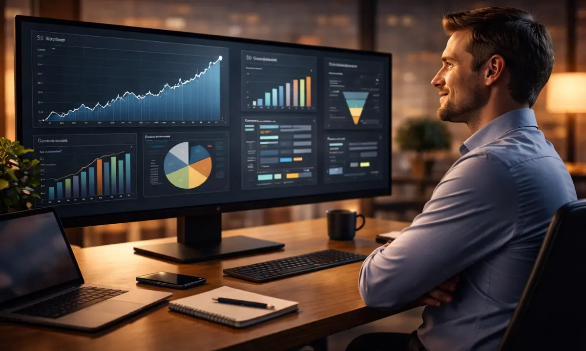 modern business growth strategy using AI automation and digital marketing