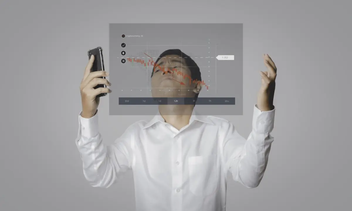 Trader studying price charts with a clean trading framework